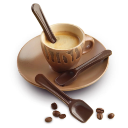 SCG28 Choco Spoon Silikomart - forma silikonowa do łyżeczek z czekolady - Cukieteria.pl