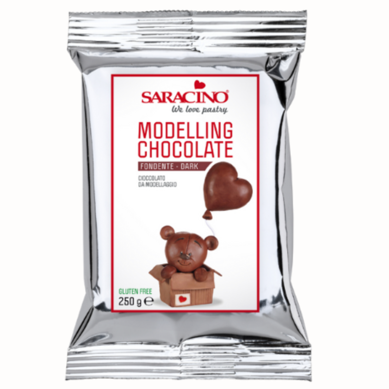 op. 250 g Modelling Chocolate Fondente Saracino - Cukieteria.pl