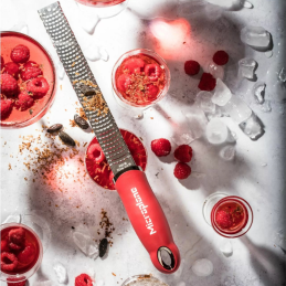 Pomegranate Red Premium Zester Classic Series Microplane - nr. kat. 46127 - Cukieteria.pl