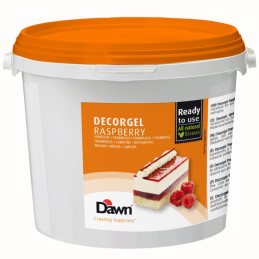 op. 3 kg Decorgel Raspberry Dawn Foods - malinowy żel dekoracyjny - Cukieteria.pl