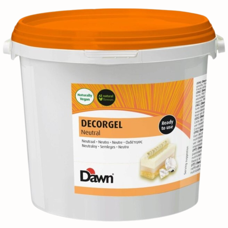 op. 3 kg Decorgel Neutral - lustrzana glazura cukiernicza - nr. kat. 7.71086.153 Dawn Foods - Cukieteria.pl