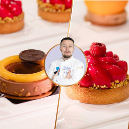 6 Monoporcji w 1 dzień z Igorem Zaritskim - Szkolenie cukiernicze w Warsaw Academy of Pastry Arts