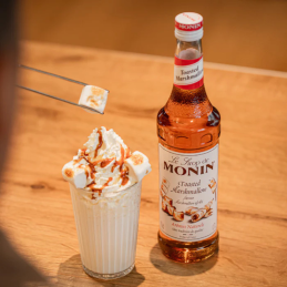 op. 0.7 l Toasted Marshmallow Le Sirop de MONIN - syrop prażone pianki - Cukieteria.pl