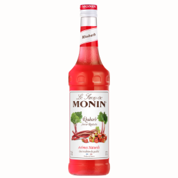 op. 0.7 l Rhubarb Le Sirop de MONIN - syrop rabarbarowy - Cukieteria.pl