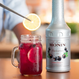 op. 1.0 l BLACKCURRANT LE FRUIT DE MONIN - puree owocowe czarna porzeczka - Monin