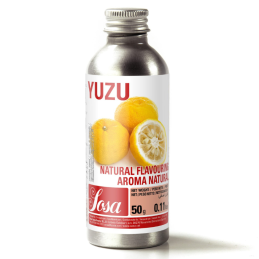 op. 50 g Yuzu - naturalny aromat spożywczy - Sosa Ingredients - płynna formuła koncentratu na bazie gliceryny