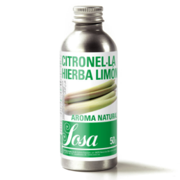 op. 50 g Citronella - naturalny aromat spożywczy - Sosa Ingredients - płynna formuła koncentratu na bazie gliceryny