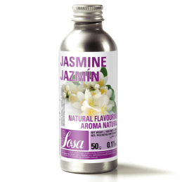 op. 50 g Jaśmin - naturalny aromat spożywczy - Sosa Ingredients - płynna formuła koncentratu na bazie gliceryny